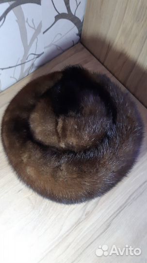 Шапка норковая женская