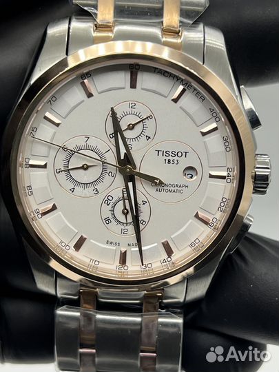 Часы Tissot Couturier Chronograph 39mm