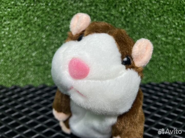 Интерактивная игрушка говорящий Хомяк повторюшка