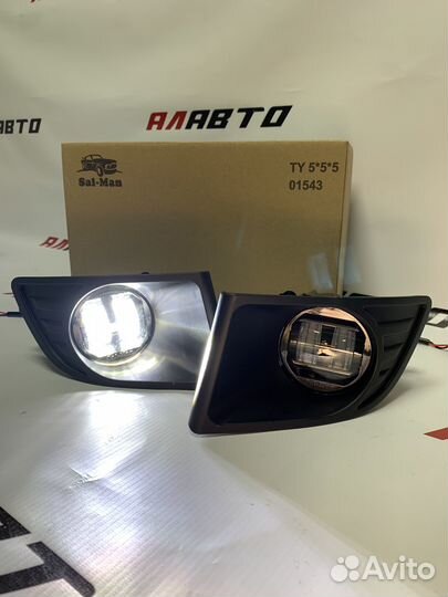 Противотуманные фары тойота прадо 120 “Sal-Man”