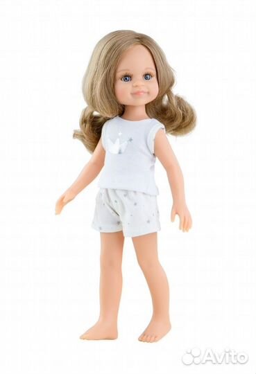 Кукла Клео в пижаме блондинка Паола Рейна
