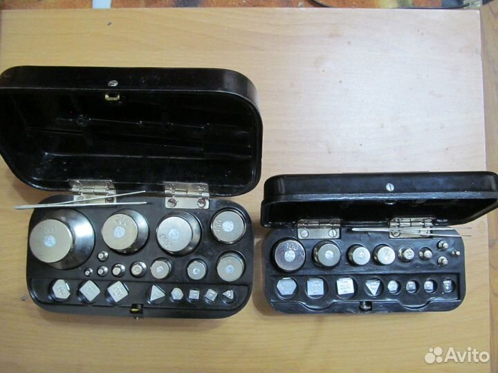 Гири для калибровки весов двух видов,СССР