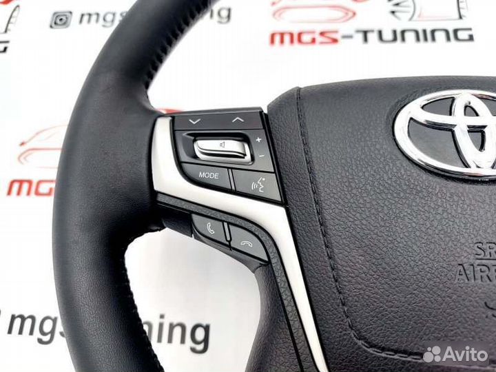 Руль Land Cruiser 200 07-15 стиль рестайлинг 2016+