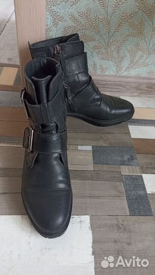 Кожаные ботинки Geox 37.5