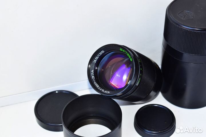 Юпитер-37А 135mm f/3.5 Советский объектив М42