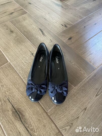 Туфли синие Gabor