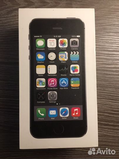 Коробка от iPhone 5s