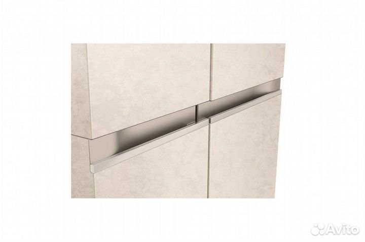 Холодильник (Side-by-Side) LG бежевый