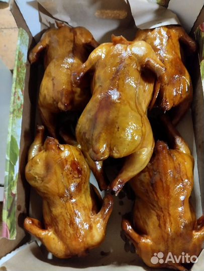 Курица копченая