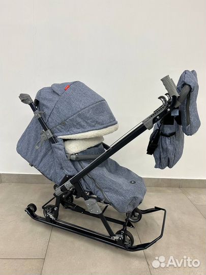 Санки-коляска Nika Ника Детям 7-8K нд7-8K