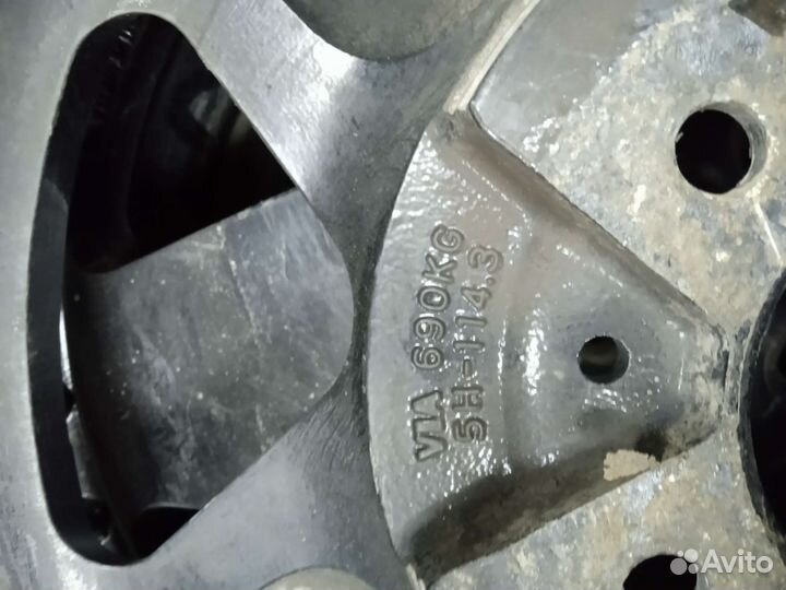 Литые диски R 16 5х114,3