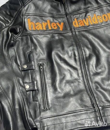 Harley Davidson мото куртка кожа