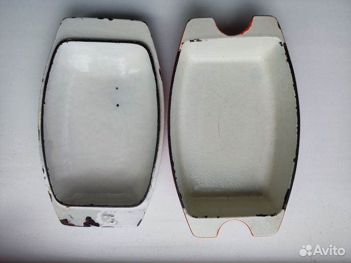 Чугунная форма с крышкой для запекания