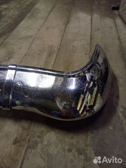 Задний бампер Газ-21