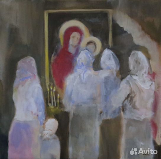 Картина, авторская работа, «Тихая благость»