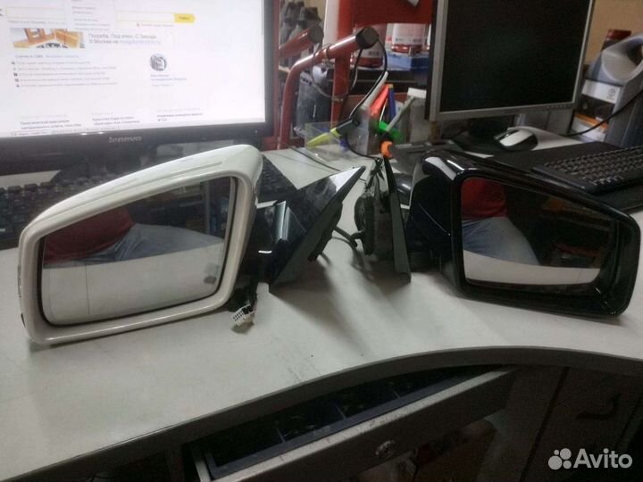 Mercedes w212 зеркало правое