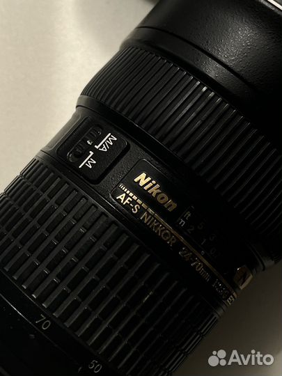 Объектив nikon 24 70 f 2.8