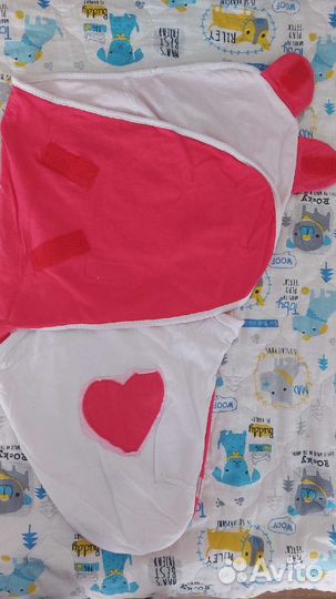 Пеленка кокон на липучках