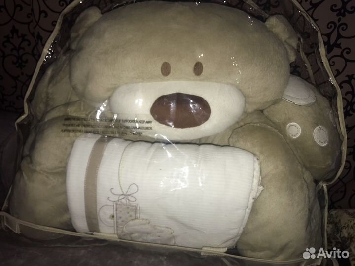 Mothercare бортики и коврик Мишка