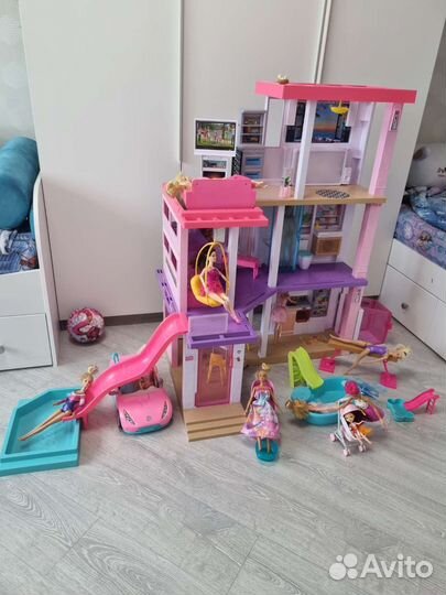 Barbie Дом мечты GRG93, розовый