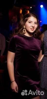 Платье бархатное Befree 46-48 L