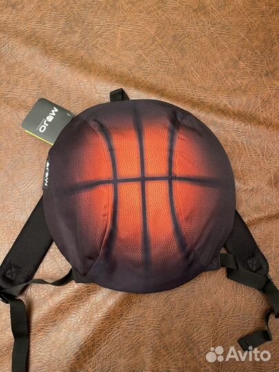 Рюкзак школьный новый «баскетбольный мяч»+плащик