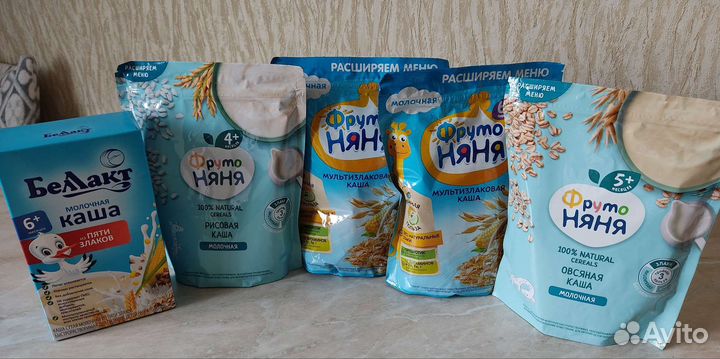 Детские каши молочные