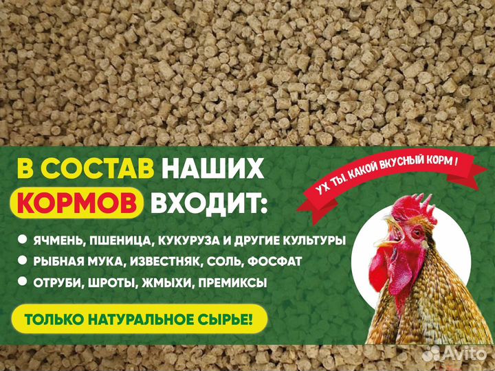 Комбикорм для бройлеров финиш