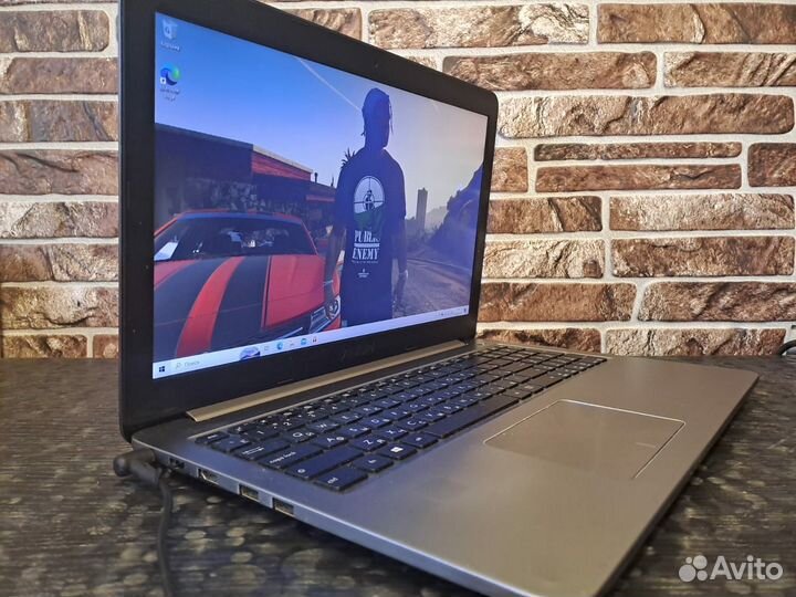 Как новый игровой ноутбук Asus I3-6100/1Tb/940mx