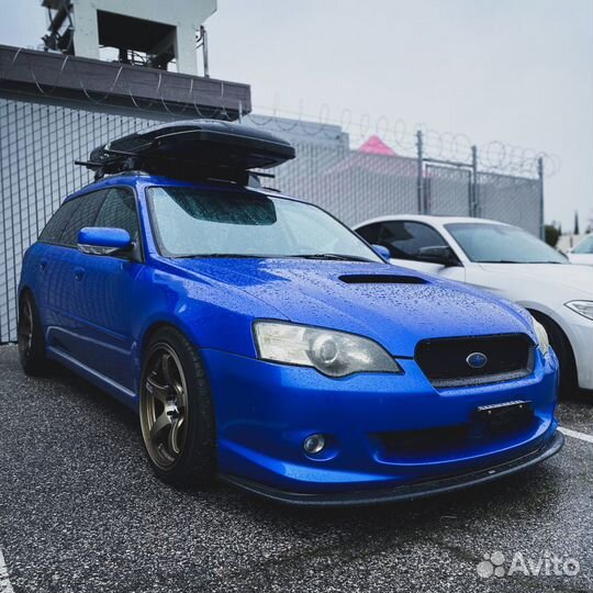 Передний сплиттер, губа Subaru Legacy BL/BP spec B