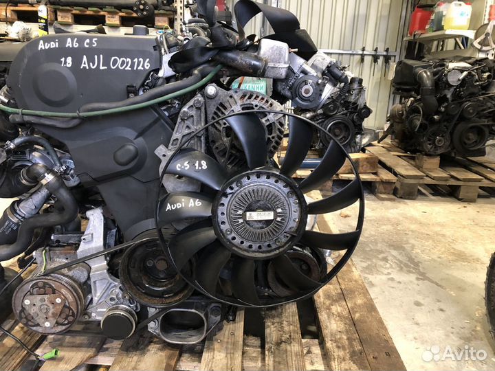 Вискомуфта на Audi A6 C5 1.8 турбо Quattro