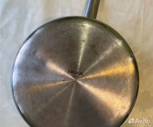 Ковш Икея 2.4л нержавека