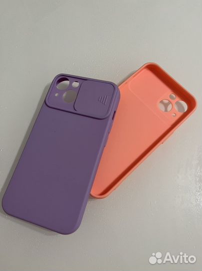 Чехол на iPhone 13 с зашитой на камеру