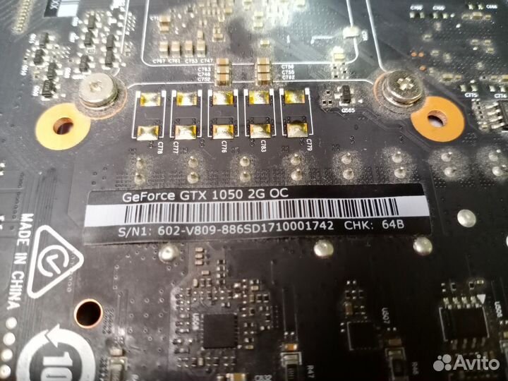 Видеокарта gtx 1050 2gb