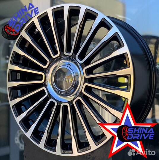 Диски LiXiang Mansory R20 5x120 Black Groove