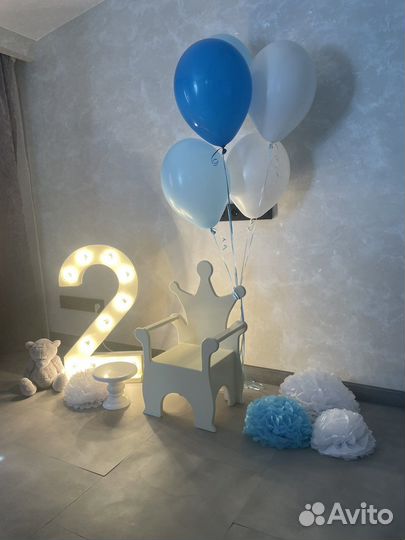 Цыфра 2, стульчик, тортовница