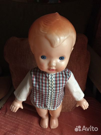 Кукла, пупс большой СССР. Ретро. 54 см