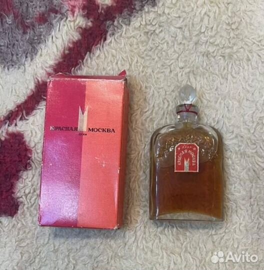 Духи винтаж Красная Москва