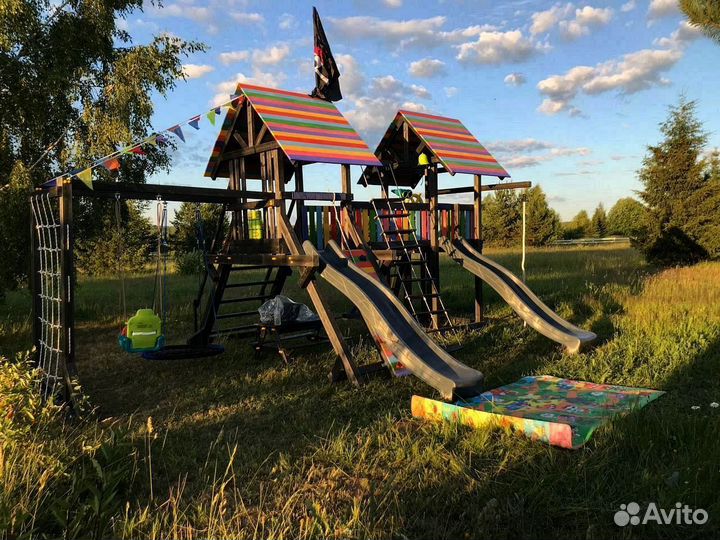 Детская уличная площадка бесплатная доставка