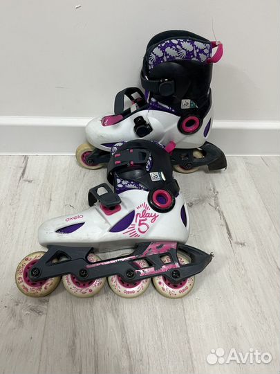 Роликовые коньки раздвижные 30-32