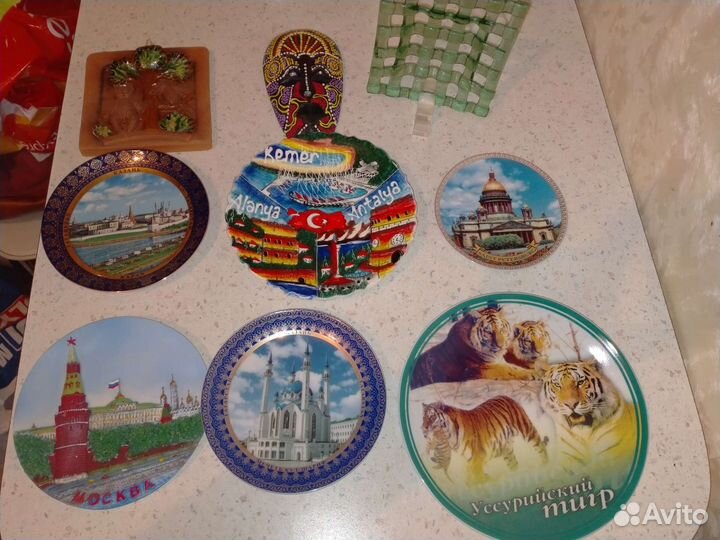 Декоративные, настенные тарелки