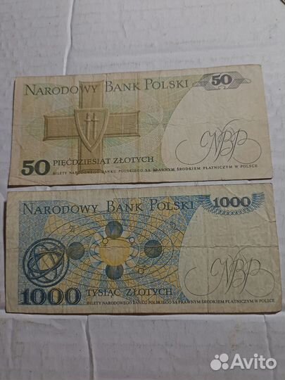 Банкноты Польши