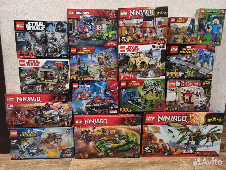 Коллекционные наборы Lego Ninjago и другие