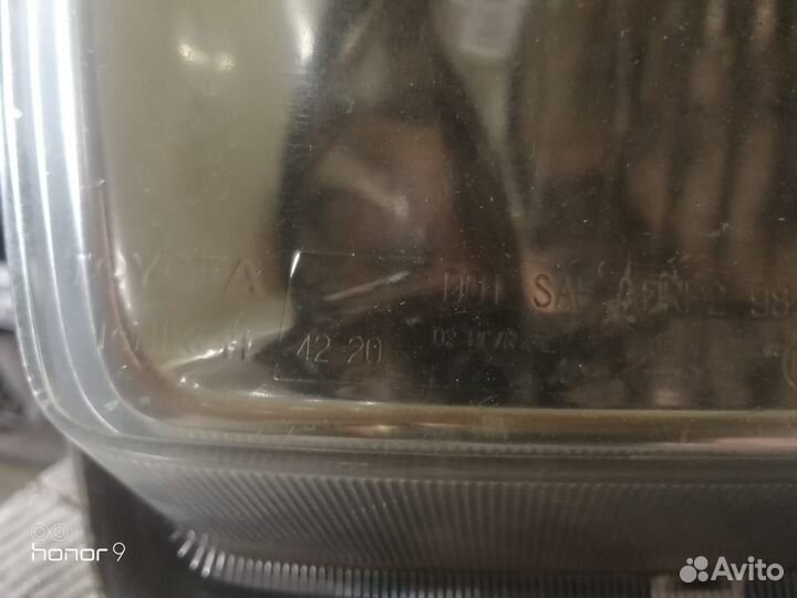 Фара левая Тойота рав4 20 кузов дорестайл