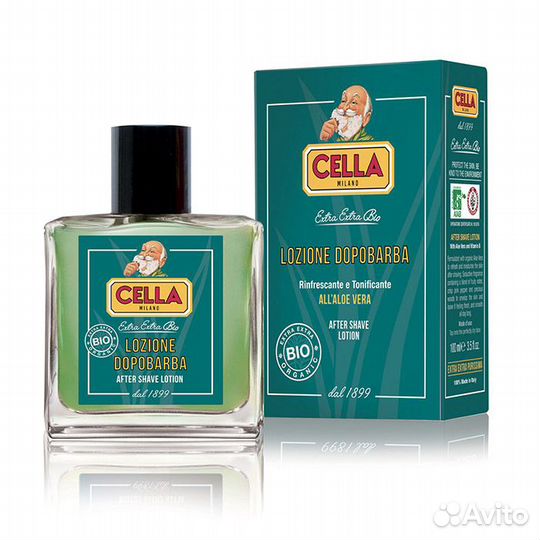 Лосьон после бритья Cella Bio Organic