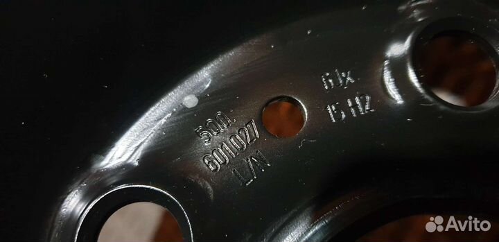 Всего 1шт оригинал Skoda Octavia R15 5x112