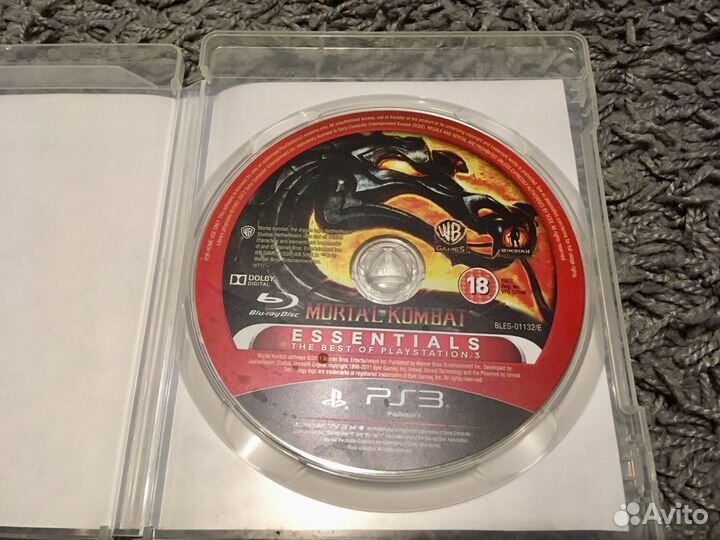 Mortal kombat Sony PS3 + Джойстик