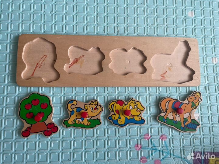 Кубики и сортер