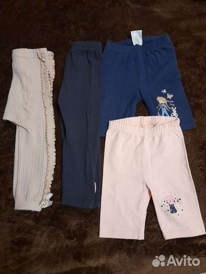 Вещи пакетом на девочку 68-80