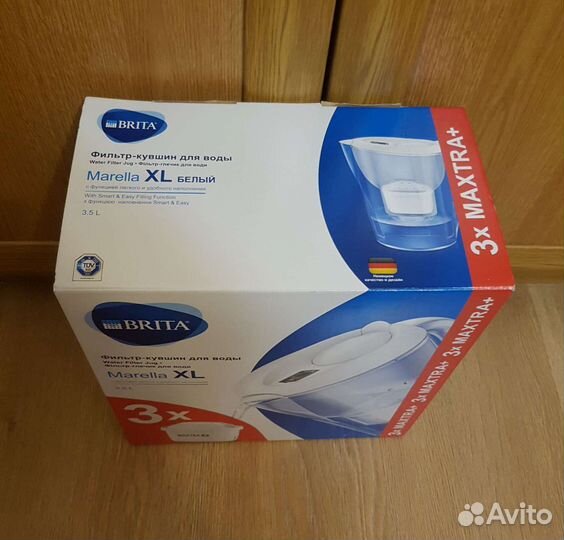 Фильтр-кувшин Brita Marella XL memo+ (3.5л.)